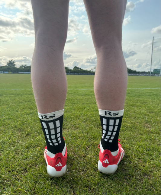 Reset Black + White socks